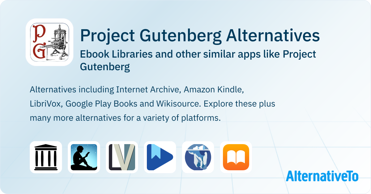 Great Project Gutenberg Alternatives: Top Ebook Libraries in 2026 ...