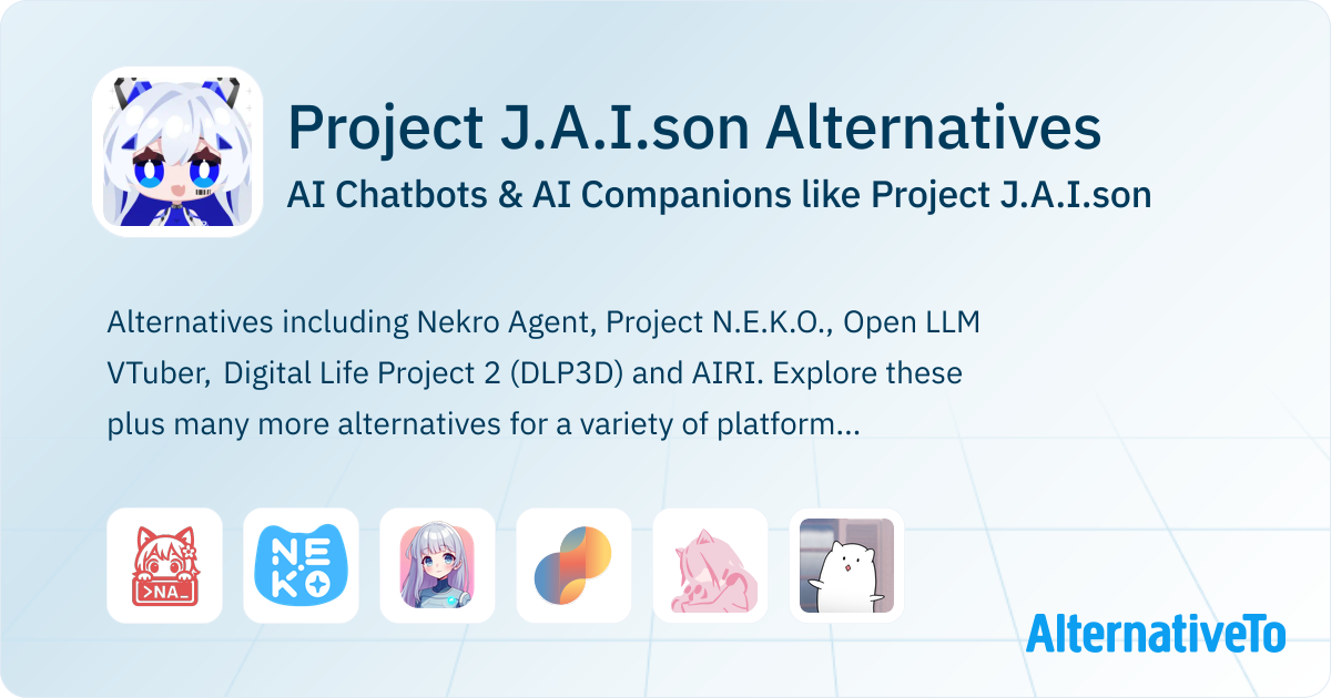 Project J.A.I.son Alternatives: Top 8 AI Chatbots | AlternativeTo