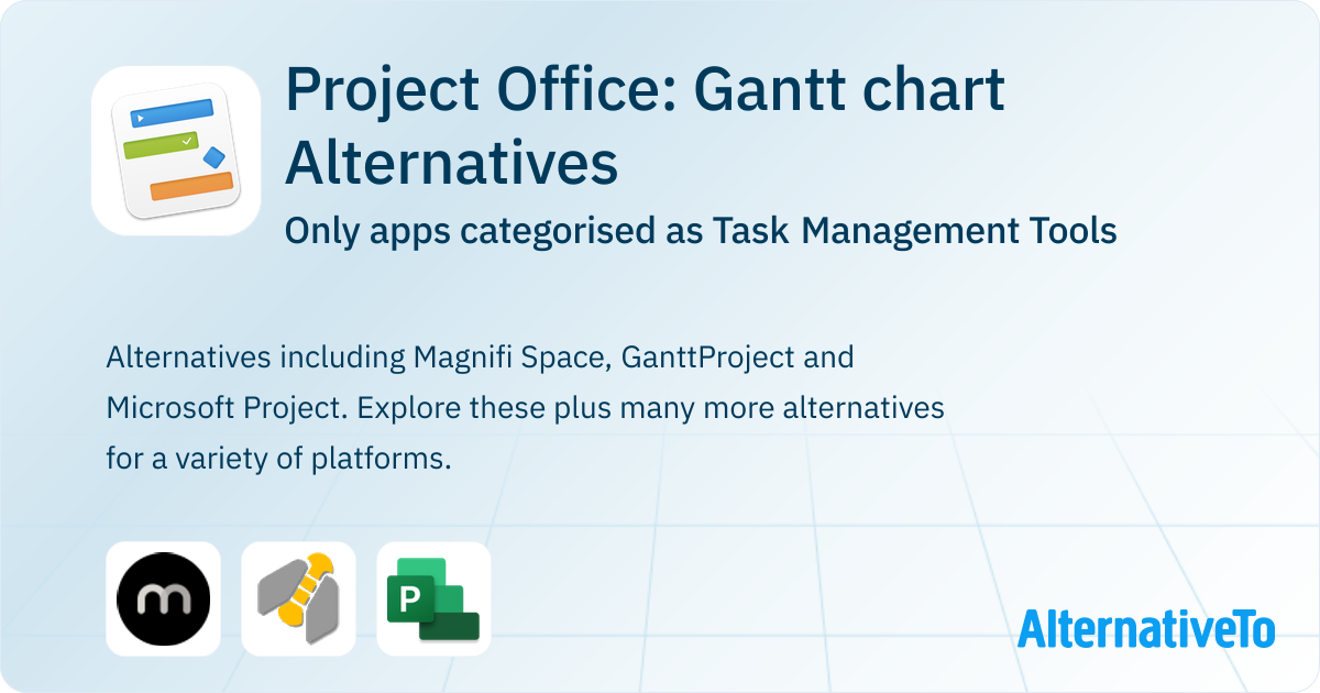 Project Office: Gantt chart Alternatives: Top 3 Task Management Tools ...