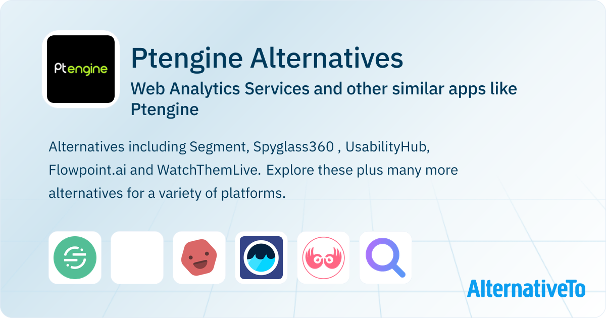 Ptengine Alternatives: Top 12 Web Analytics Services & Similar Websites ...