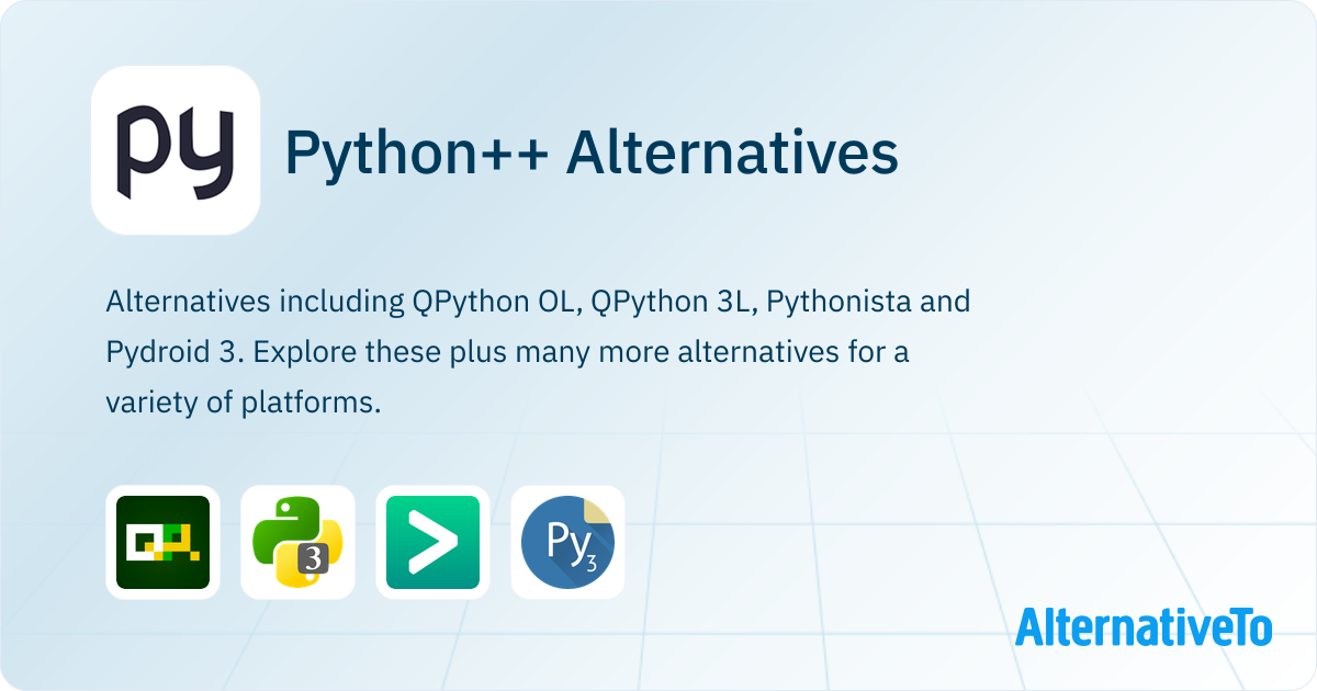 Python++ Alternatives and Similar Apps | AlternativeTo