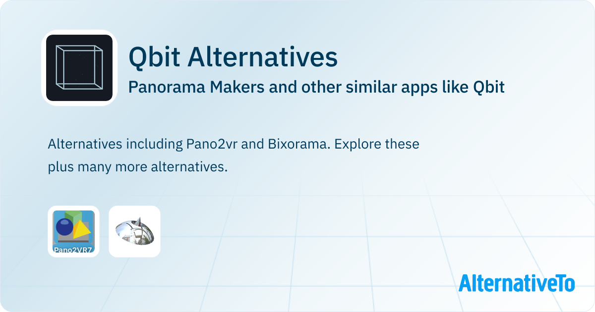 Qbit Alternatives: Top 2 Panorama Makers & Similar Apps | AlternativeTo