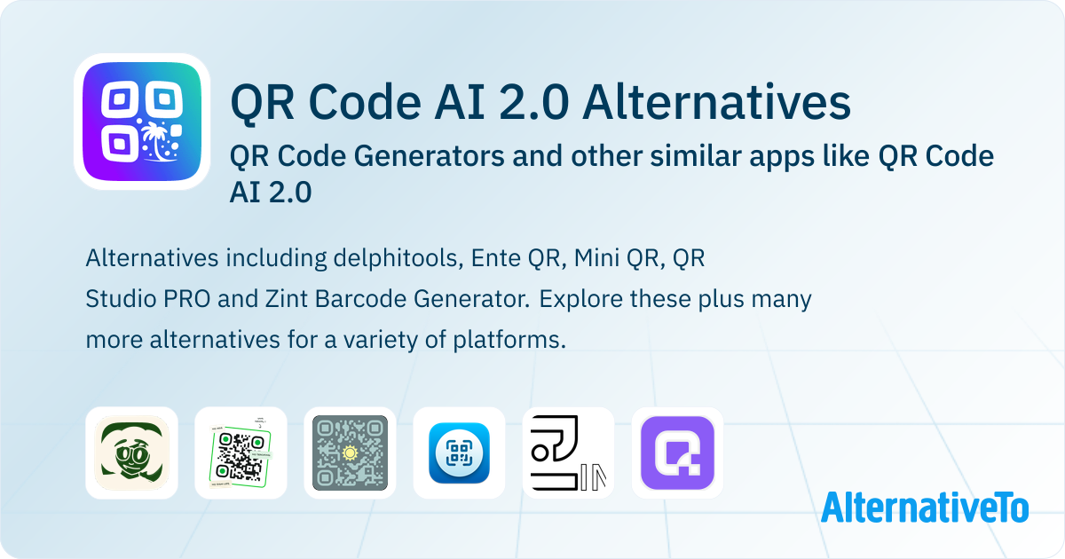 QR Code AI 2.0 Alternatives: Top 12 QR Code Generators & Similar ...