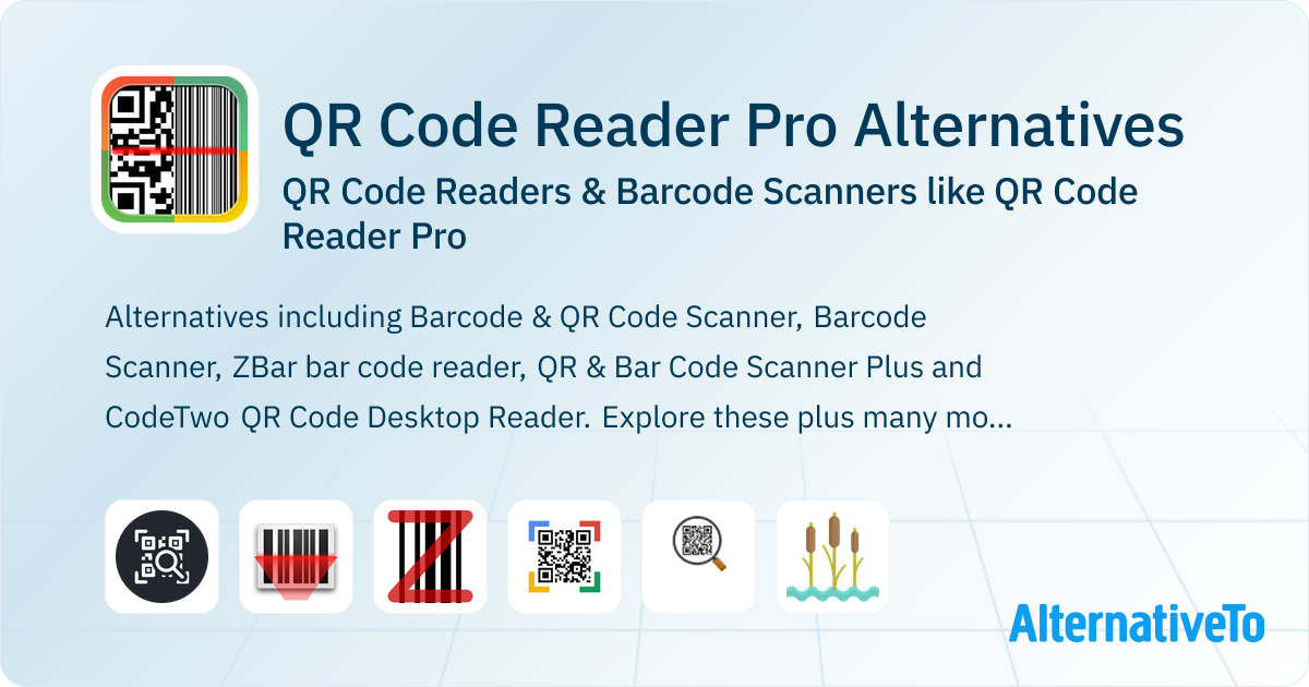 QR Code Reader Pro Alternatives: Top 12 QR Code Readers | AlternativeTo