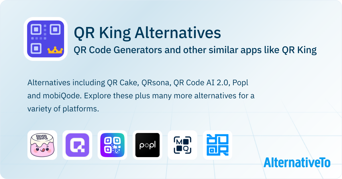 QR King Alternatives: Top 23 QR Code Generators | AlternativeTo