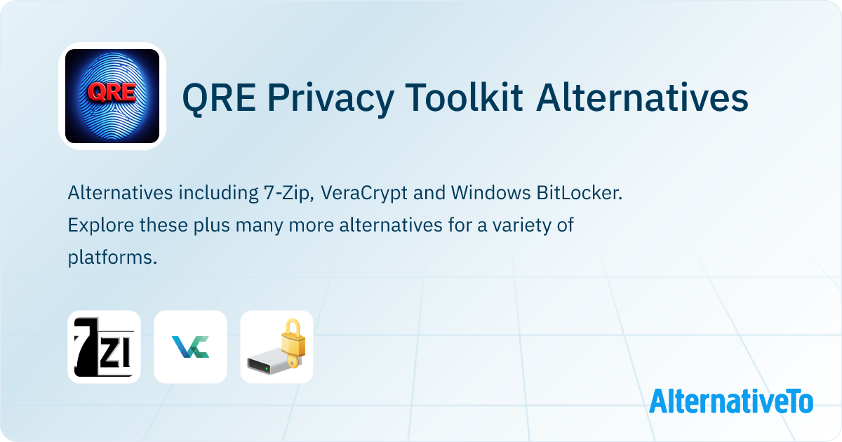 QRE Privacy Toolkit Alternatives Explore Similar Apps AlternativeTo(02)