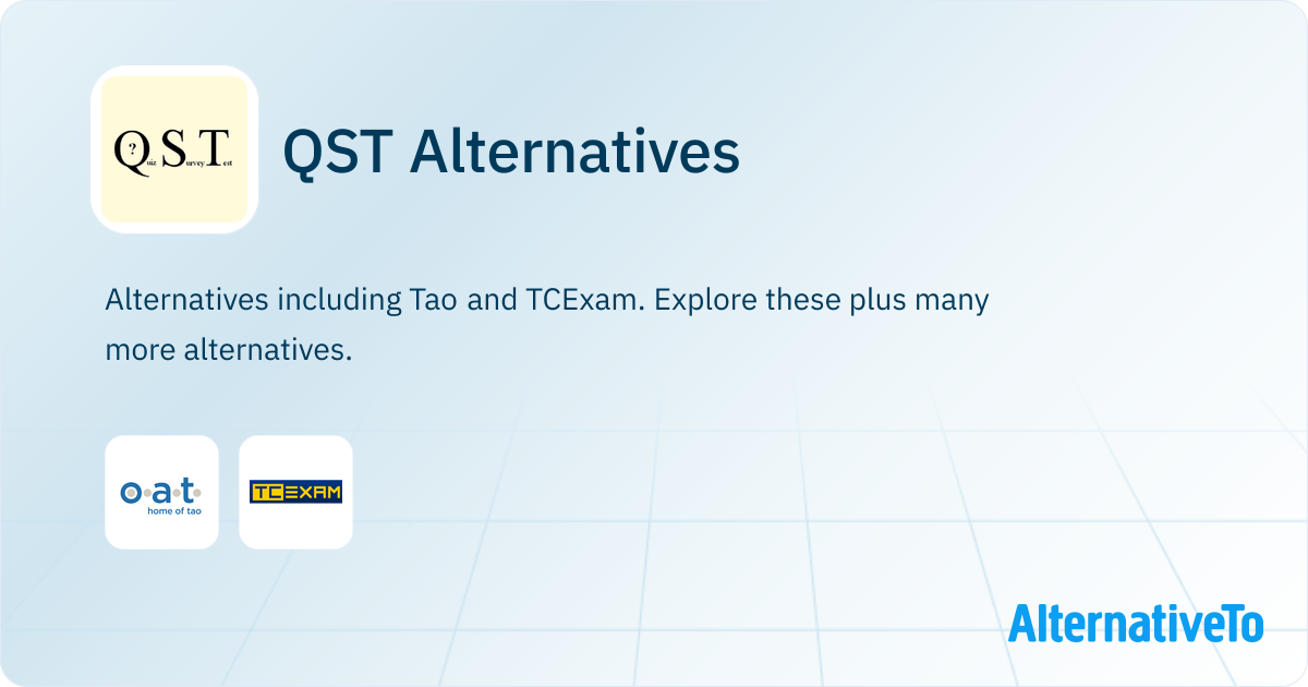 QST Alternatives - Explore Similar Apps & Services | AlternativeTo