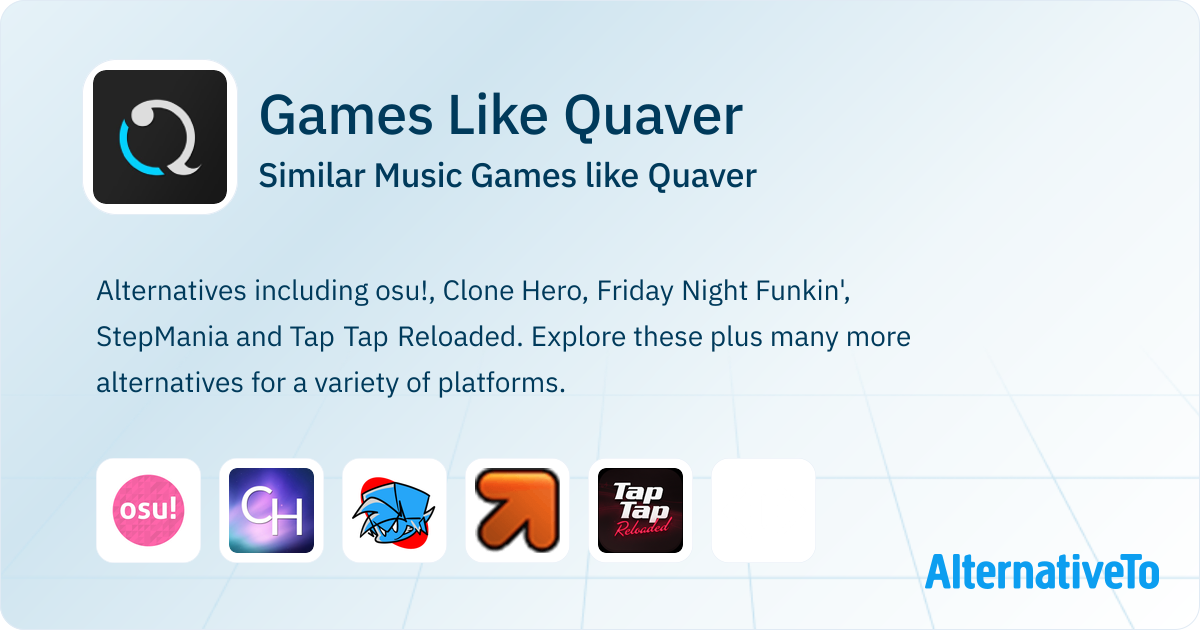 Games Like Quaver: Similar Music Games 2025 | AlternativeTo