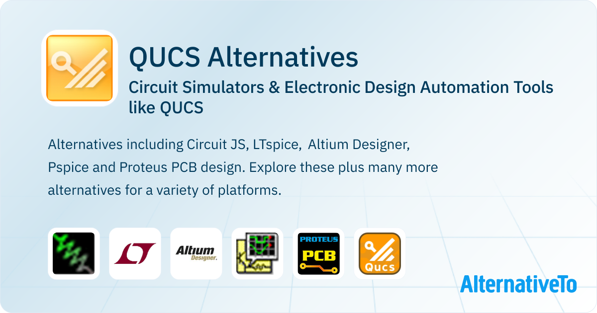 QUCS Alternatives: Top 12 Circuit Simulators | AlternativeTo