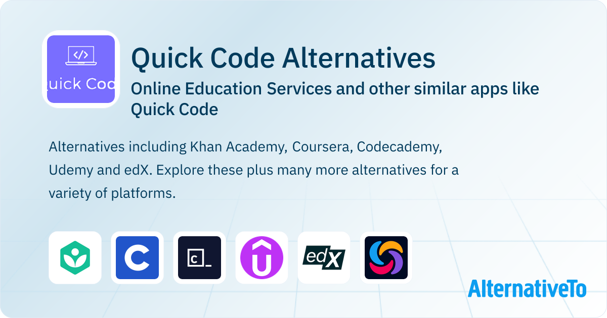 Quick Code Alternatives: Top 12 Online Education Services & Similar ...
