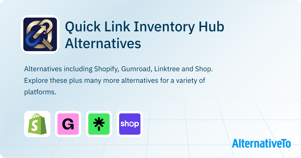 Quick Inventory Quick Link Inventory Hub Alternatives - Explore Similar Sites & Apps ...
