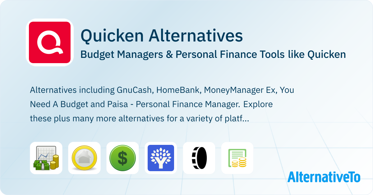 Best Quicken Alternatives: Top Budget Managers in 2026 | AlternativeTo