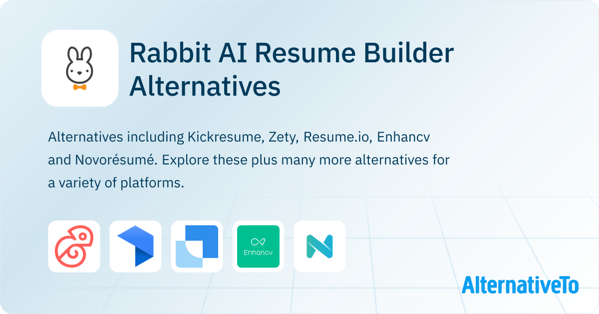 Rabbit AI Resume Builder Alternatives - Explore Similar Sites & Apps ...