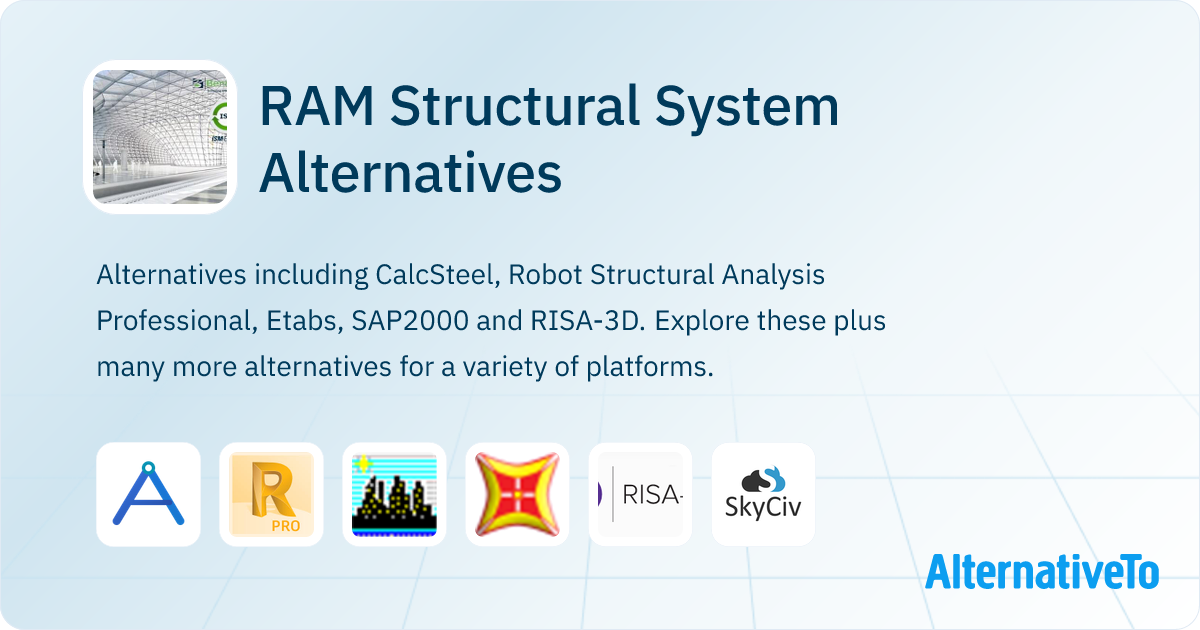 RAM Structural System Alternatives - Explore Similar Software ...