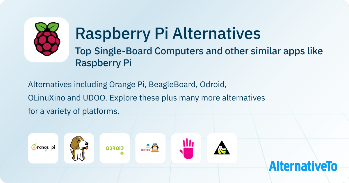 Raspberry Alternative Great Raspberry Pi Alternatives: Top Single-Board Computers in 2024 ...