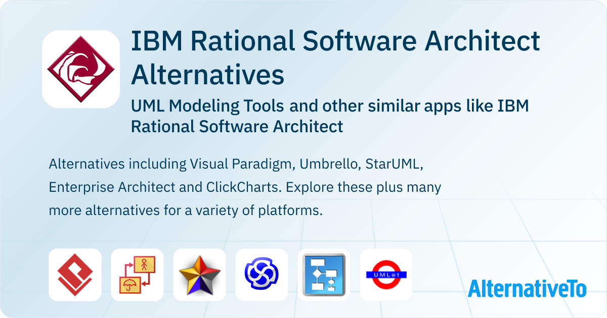 IBM Rational Software Architect Alternatives: Top 12 UML Modeling Tools ...