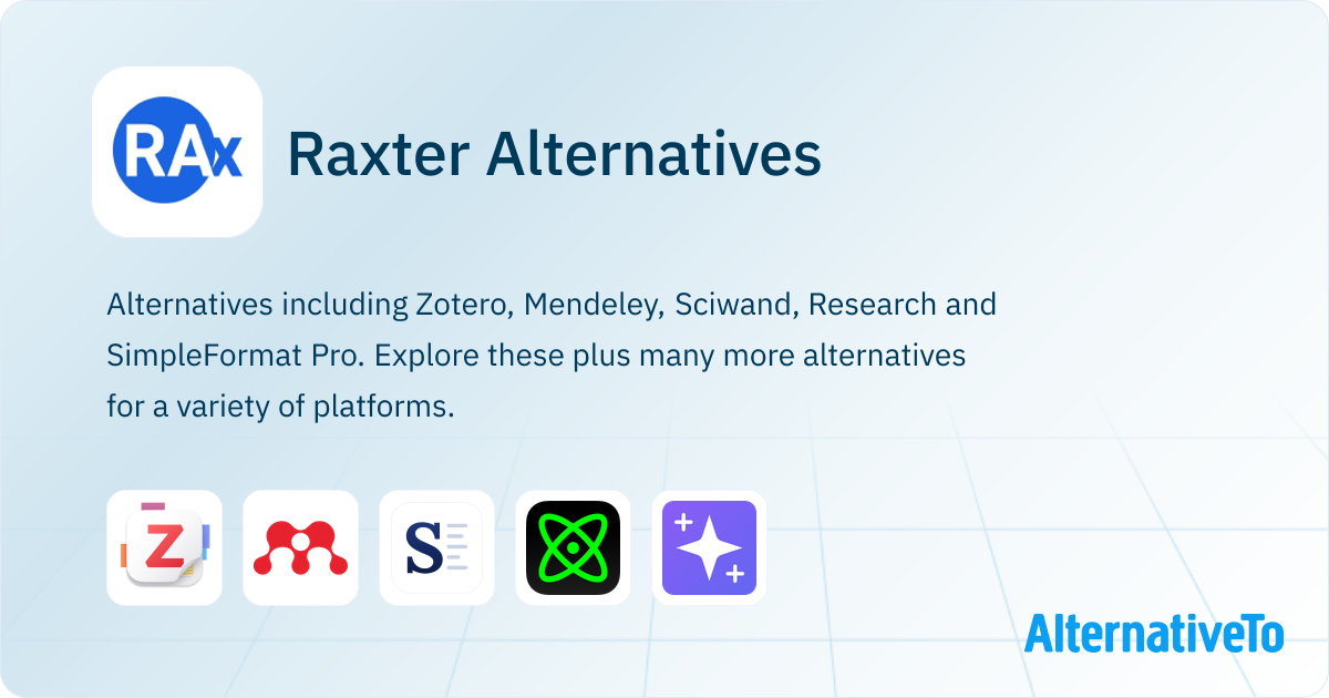 Raxter Alternatives - Explore Similar Apps | AlternativeTo
