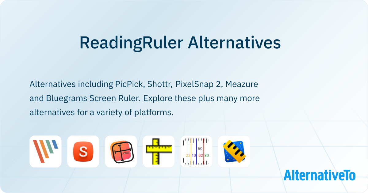 Reading Ruler Software ReadingRuler Alternatives - Explore Similar Software | AlternativeTo