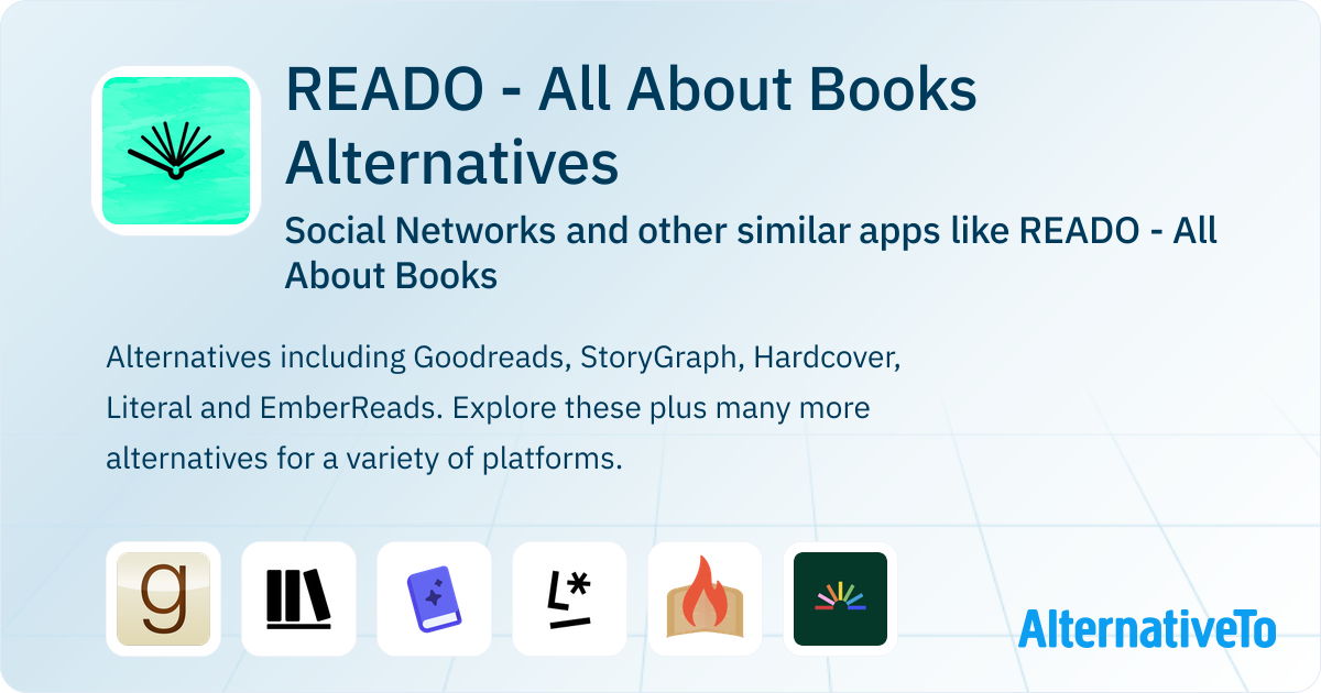 READO - All About Books Alternatives: Top 16 Social Networks & Similar ...