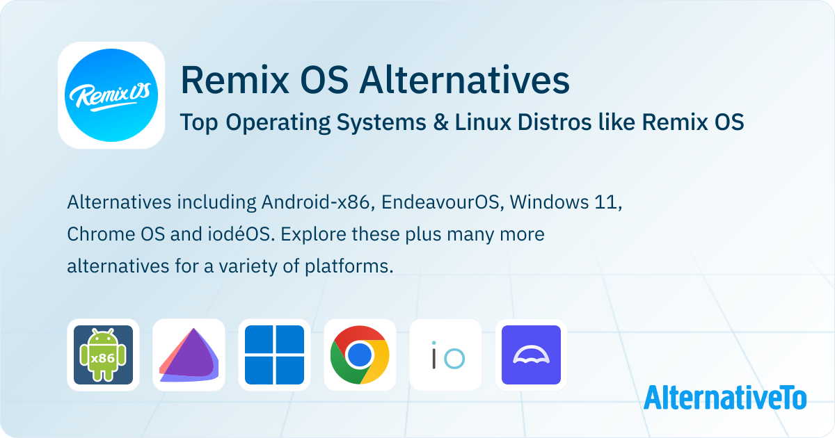 Great Remix OS Alternatives: Top Operating Systems | AlternativeTo