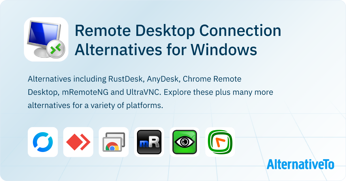 Remote Desktop Connection Alternatives for Windows: Remote Desktop ...