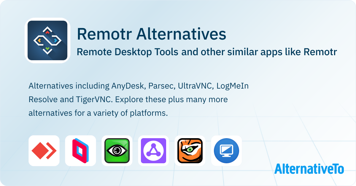 Remotr Alternatives: Top 16 Remote Desktop Tools & Similar Apps ...