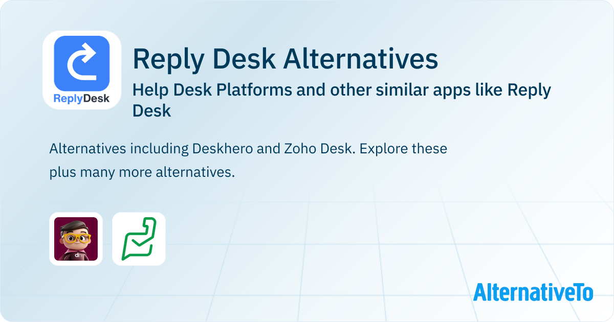 Reply Desk Alternatives: Top 2 Help Desk Platforms & Similar Apps ...