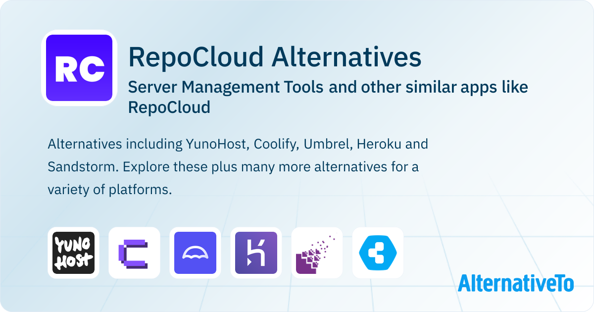 RepoCloud Alternatives: Top 21 Server Management Tools & Similar ...