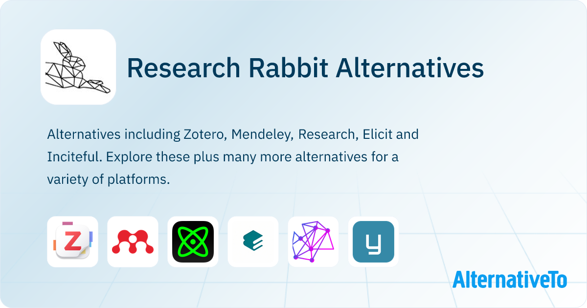 Research Rabbit Alternatives - Explore Similar Sites & Apps | AlternativeTo