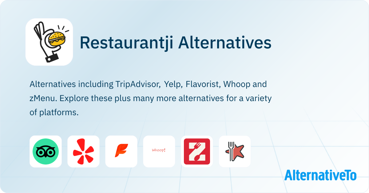 Restaurantji Alternatives Explore Similar Apps And Services Alternativeto 