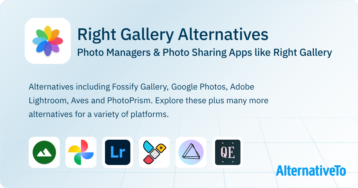 Right Gallery Alternatives: Top 12 Photo Managers | AlternativeTo
