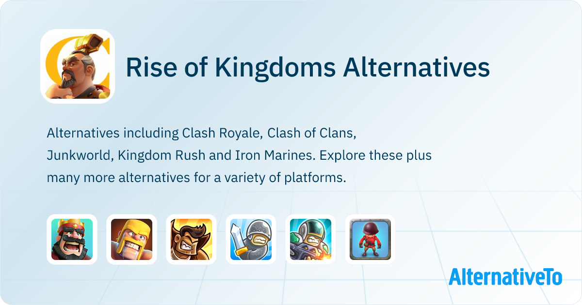 Rise of Kingdoms Alternatives - Explore Similar Games | AlternativeTo