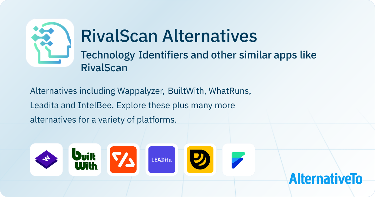 RivalScan Alternatives: Top 21 Technology Identifiers & Similar Apps ...