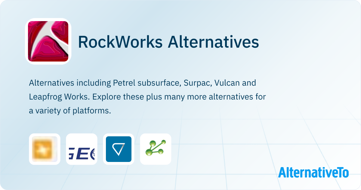 RockWorks Alternatives - Explore Similar Software | AlternativeTo