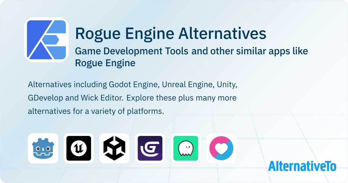 Rogue Engine Alternatives: Top 12 Game Development Tools & Similar Apps ...