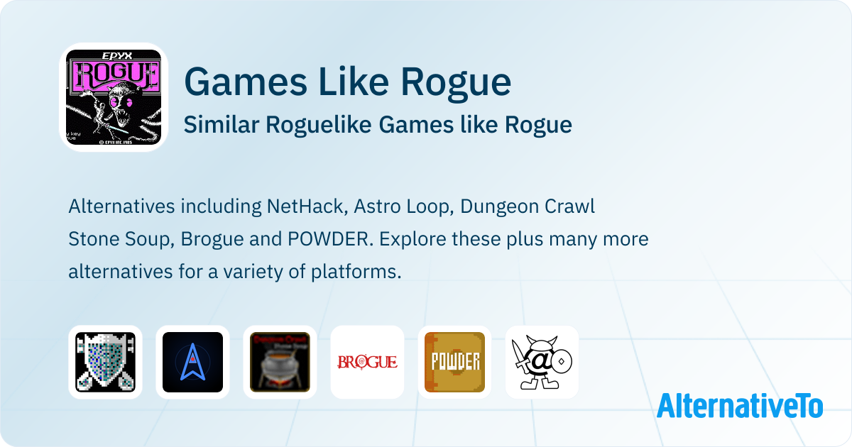 Games Like Rogue: Similar Roguelike Games | AlternativeTo