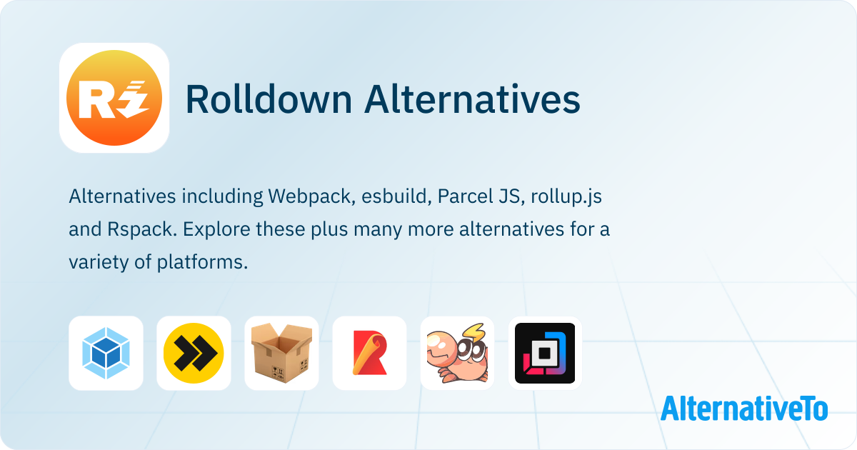 Rolldown Alternatives - Explore Similar Sites & Apps | AlternativeTo