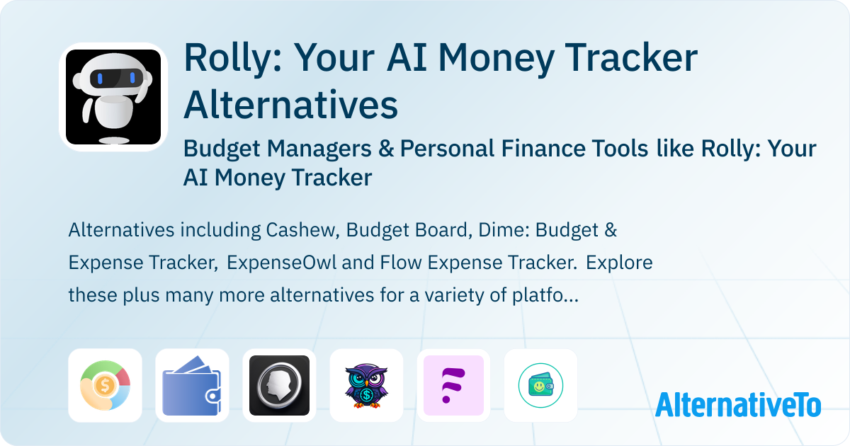 Rolly: Your AI Money Tracker Alternatives: Top 12 Budget Managers ...