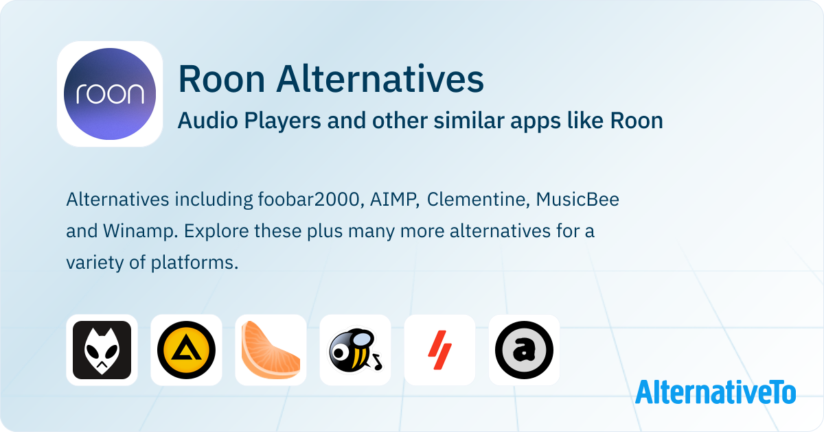 Roon Alternatives: Top 12 Audio Players & Similar Apps | AlternativeTo