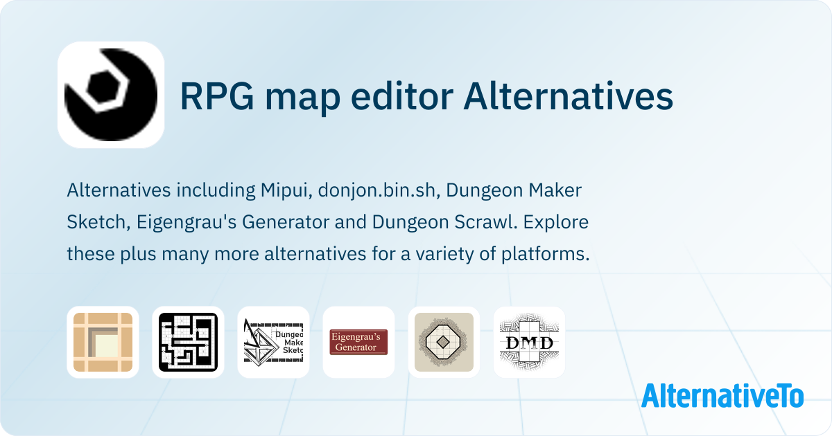 Map Editor Alternative RPG map editor Alternatives - Explore Similar Sites & Apps | AlternativeTo