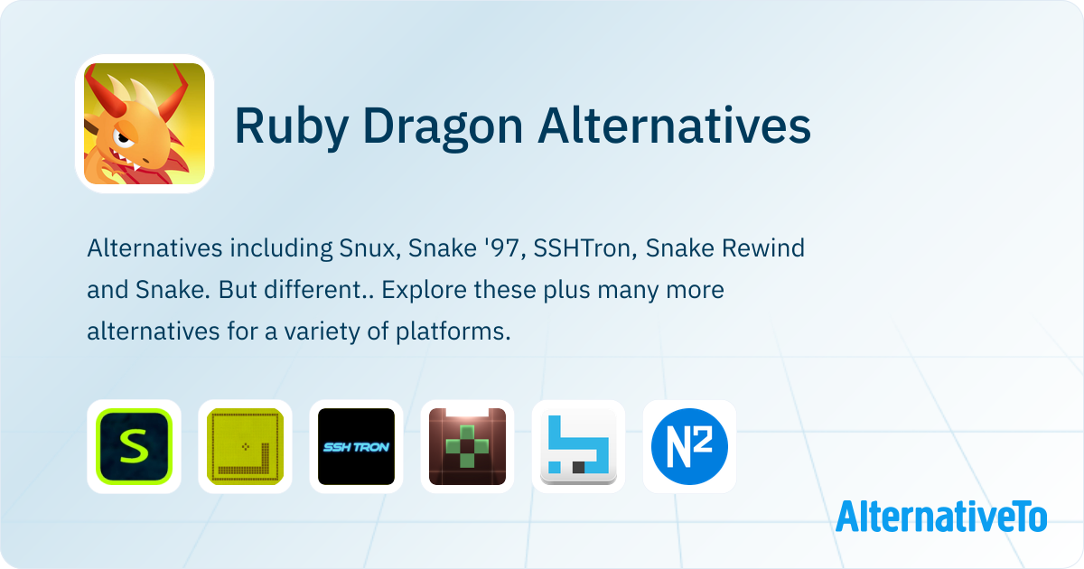 Ruby Dragon Alternatives - Explore Similar Games | AlternativeTo