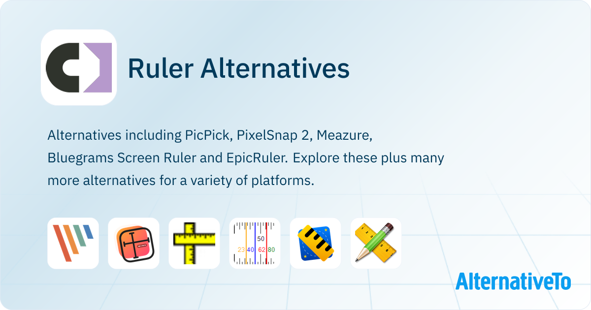 Better Ruler Software Ruler Alternatives - Explore Similar Software | AlternativeTo
