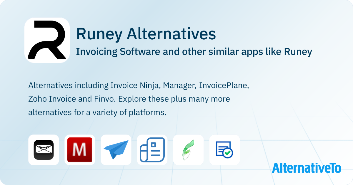 Runey Alternatives: Top 9 Invoicing Software & Similar Apps | AlternativeTo