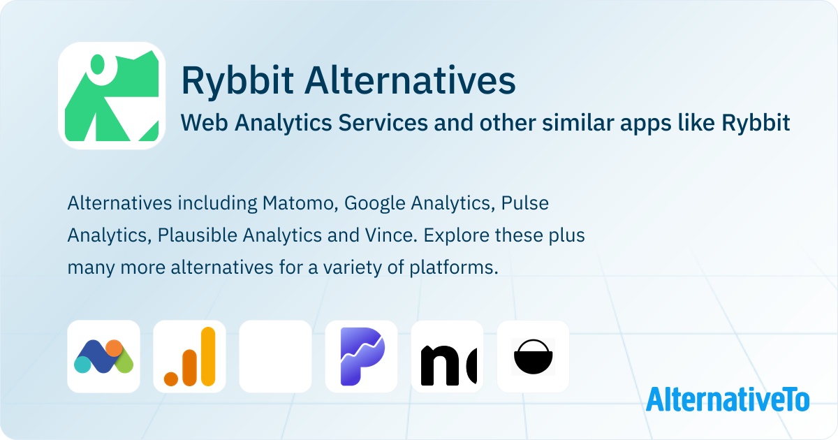 Rybbit Alternatives: Top 12 Web Analytics Services & Similar Apps ...