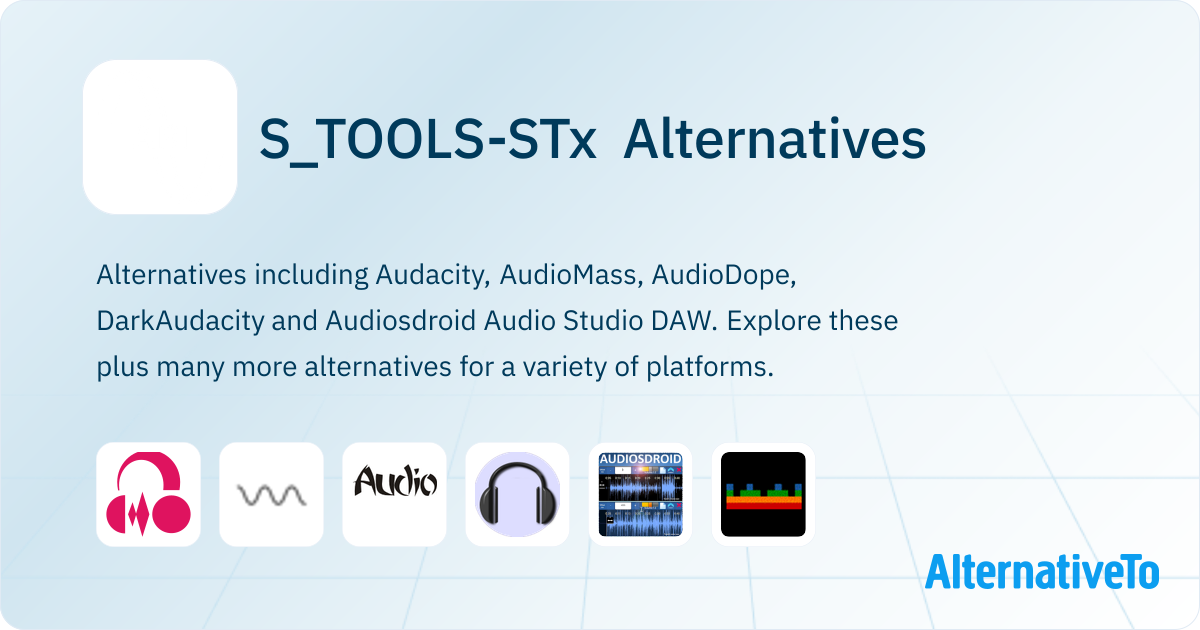 S Tools S_TOOLS-STx Alternatives - Explore Similar Software | AlternativeTo