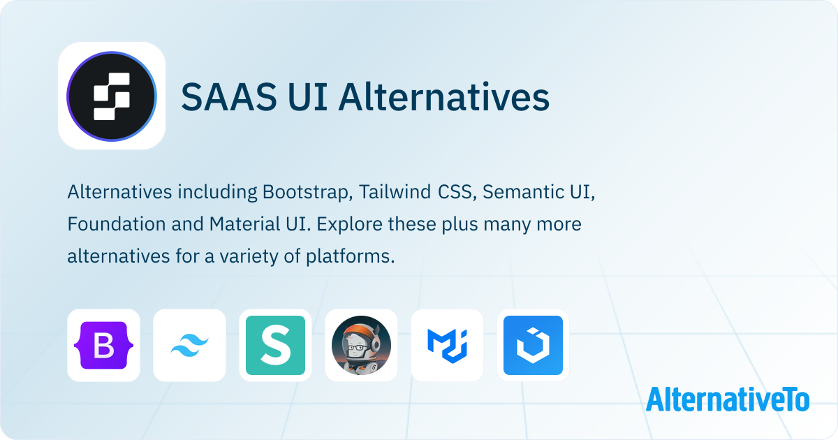 SAAS UI Alternatives - Explore Similar Sites & Apps | AlternativeTo