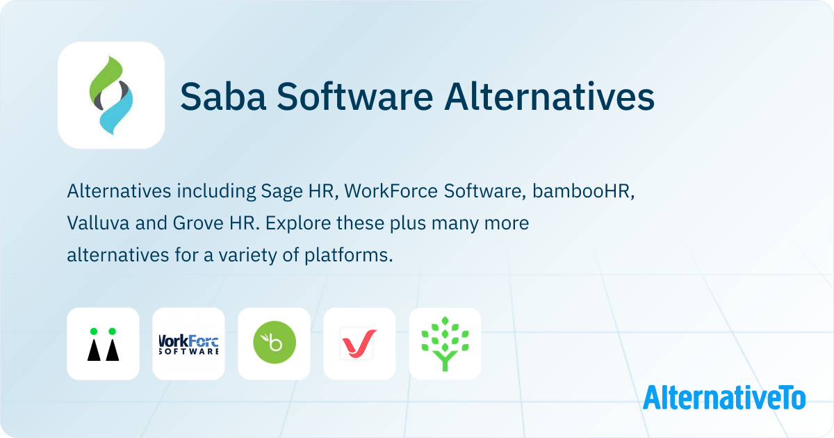 Saba Software Alternatives - Explore Similar Sites & Apps | AlternativeTo
