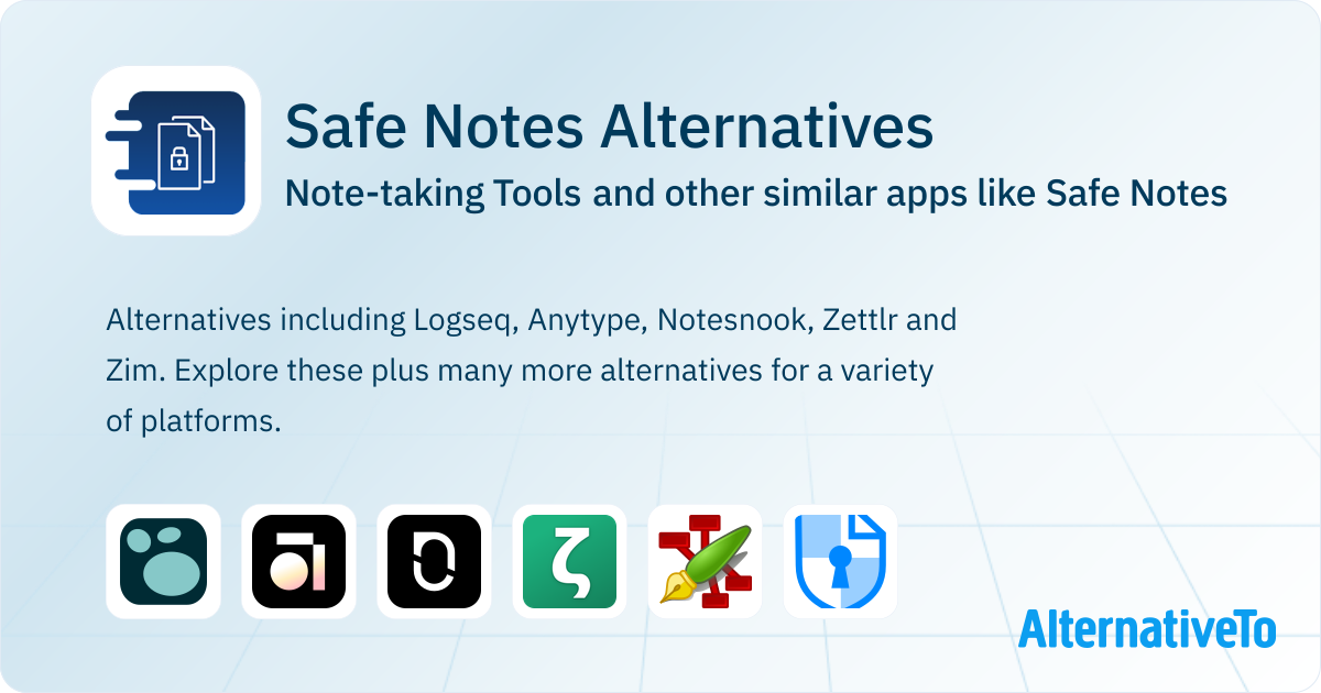 Safe Notes Alternatives: Top 12 Note-taking Tools & Similar Apps ...