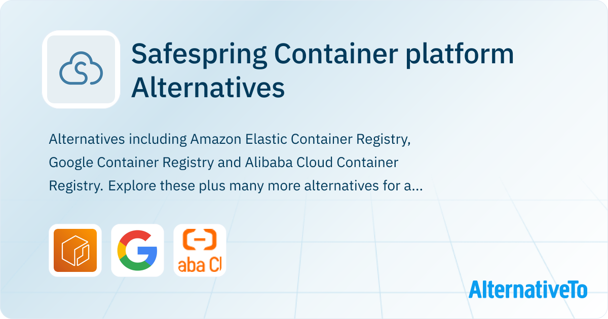 Safespring Container platform Alternatives - Explore Similar Sites ...