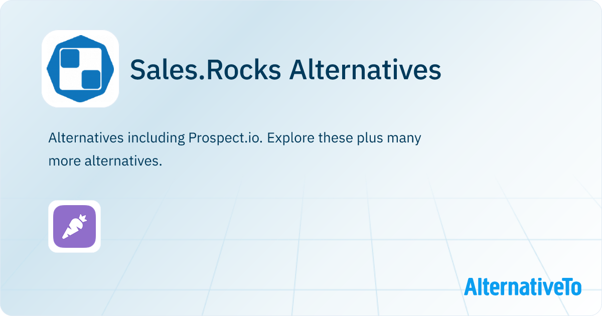 Sales.Rocks Alternatives - Explore Similar Apps & Services | AlternativeTo